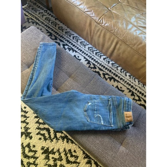 American Eagle jeans size 2 skinny distressed - Picture 5 of 15